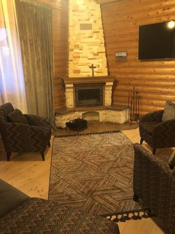 Фото номера Улучшенное шале Лоджи Gostynnyi Dvir VIP HOUSE г. Мигово 10