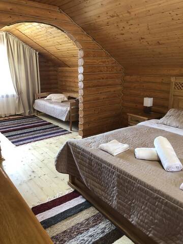 Фото номера Улучшенное шале Лоджи Gostynnyi Dvir VIP HOUSE г. Мигово 14